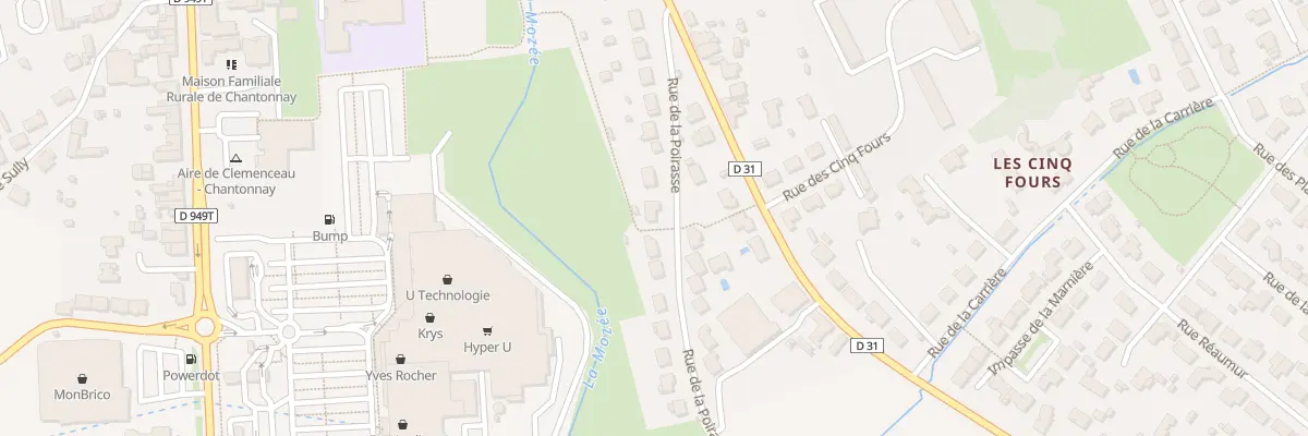 Plan du 12B Rue de la poirasse à Chantonnay