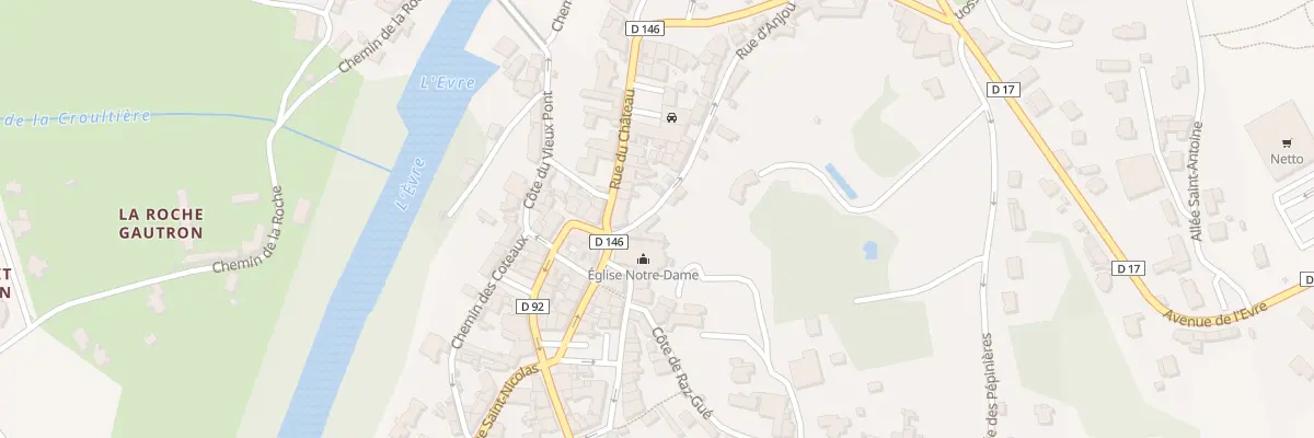 Plan du 2 Rue d’Anjou (Montrevault) à Montrevault-sur-Èvre