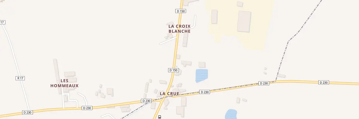 Plan du 5 La Crue à La Selle-Craonnaise