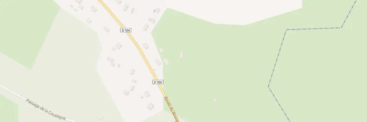 Plan du 93 Rte du Bourg à Talais