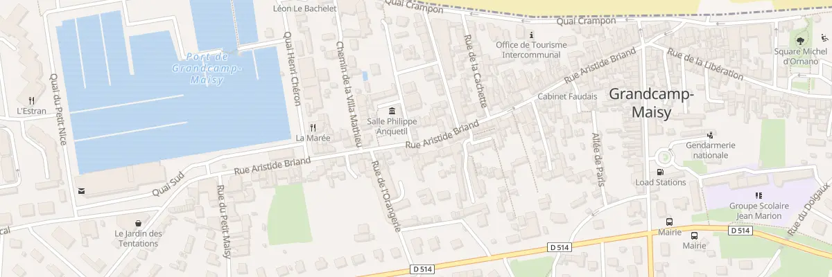 Plan du 116 Rue Aristide Briand à Grandcamp-Maisy