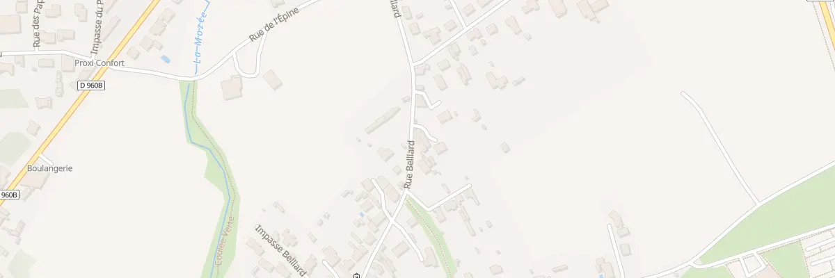 Plan du 24 Rue belliard à Chantonnay