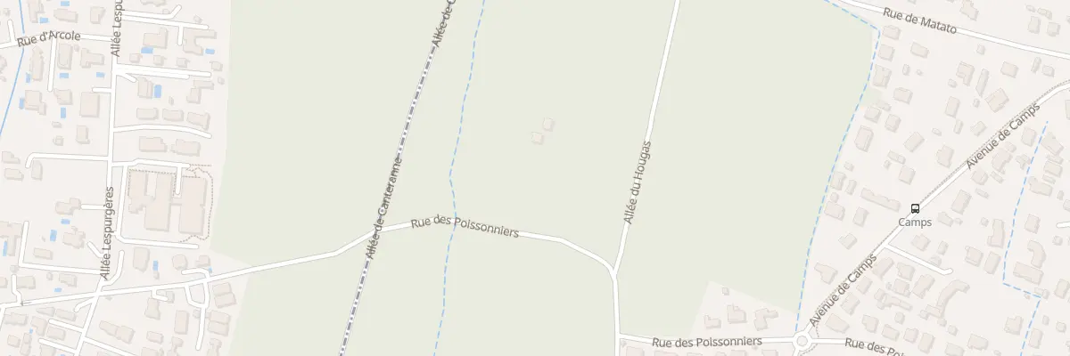 Plan du 122 Rue des Poissonniers au Teich