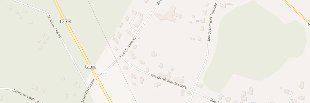 Plan du 58B Rue du Général de Gaulle à Saint-Vivien-de-Médoc