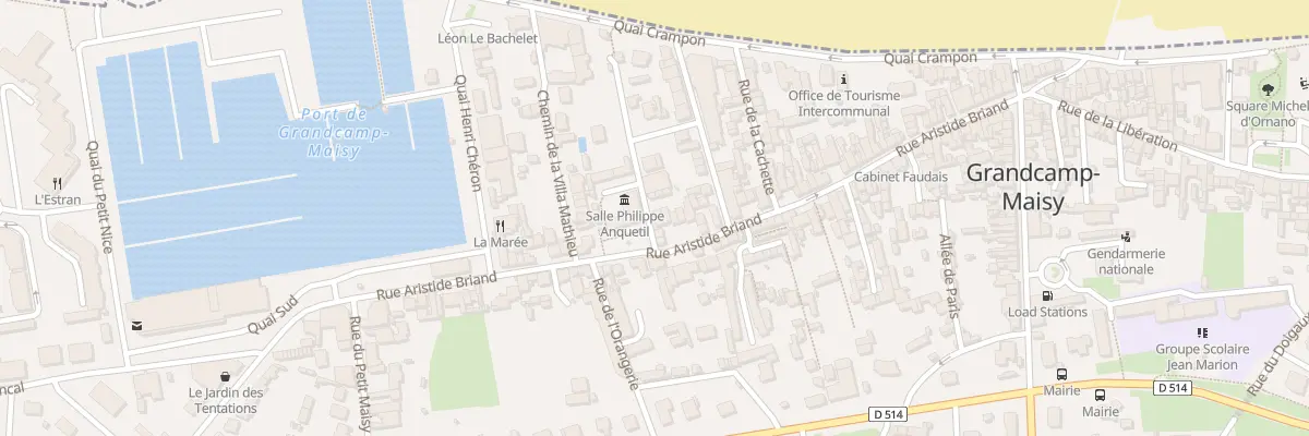 Plan du 110 Rue Aristide Briand à Grandcamp-Maisy