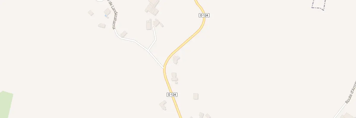 Plan du 420 Rte de Gabat à Amendeuix-Oneix