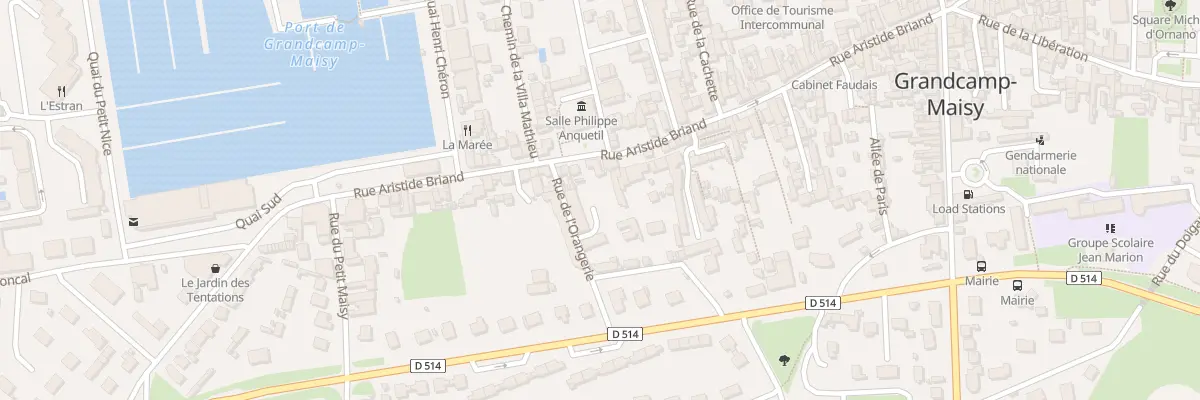 Plan du 3 Rue de l’Orangerie à Grandcamp-Maisy
