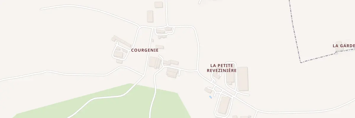 Plan du 1 Courgenie à Juvigné
