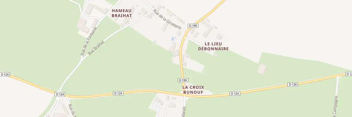 Plan du 5023 Le Hameau Braihat à Saint-Germain-du-Pert