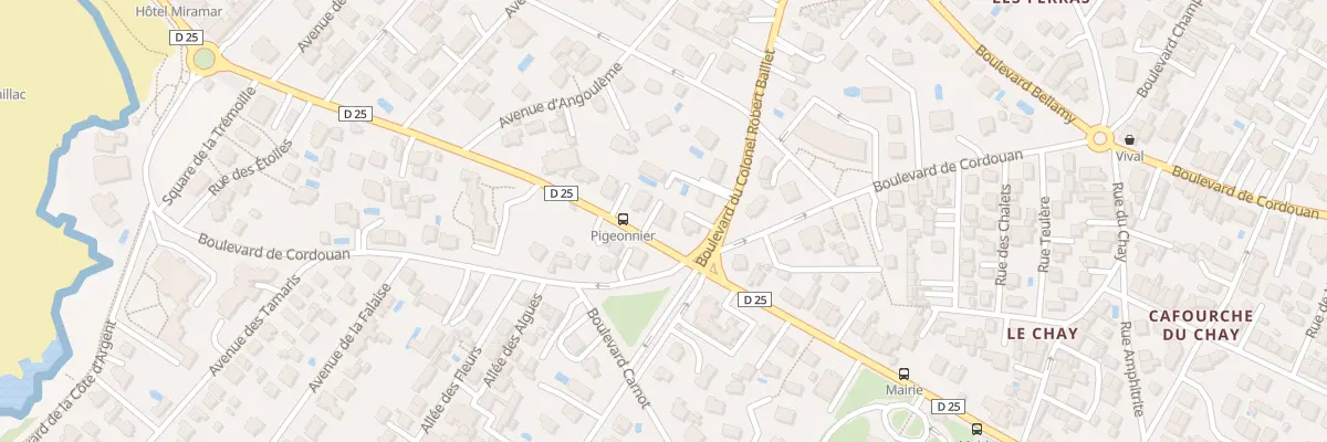 Plan du 141B Av de Pontaillac à Royan