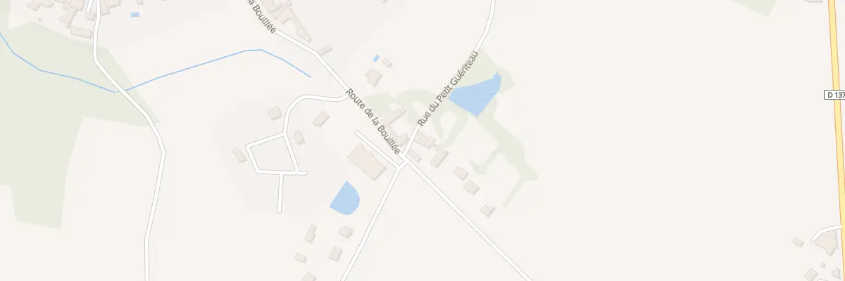 Plan du 4 Rue du Gueriteau à La Réorthe