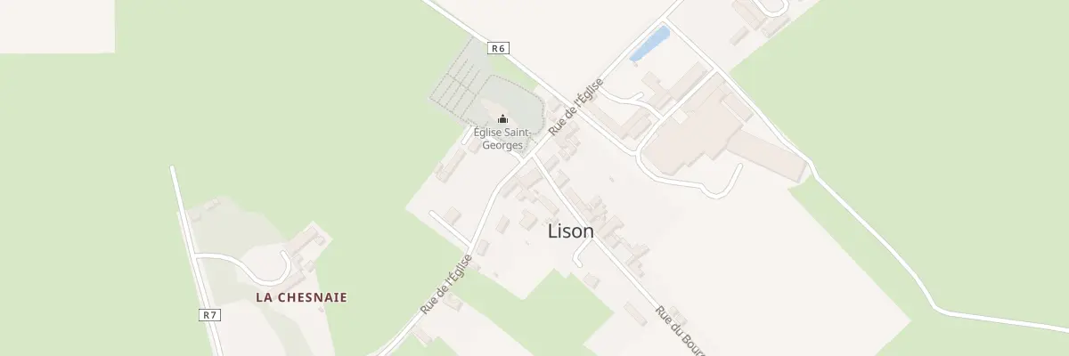 Plan du 17 Rue de l’Église à Lison