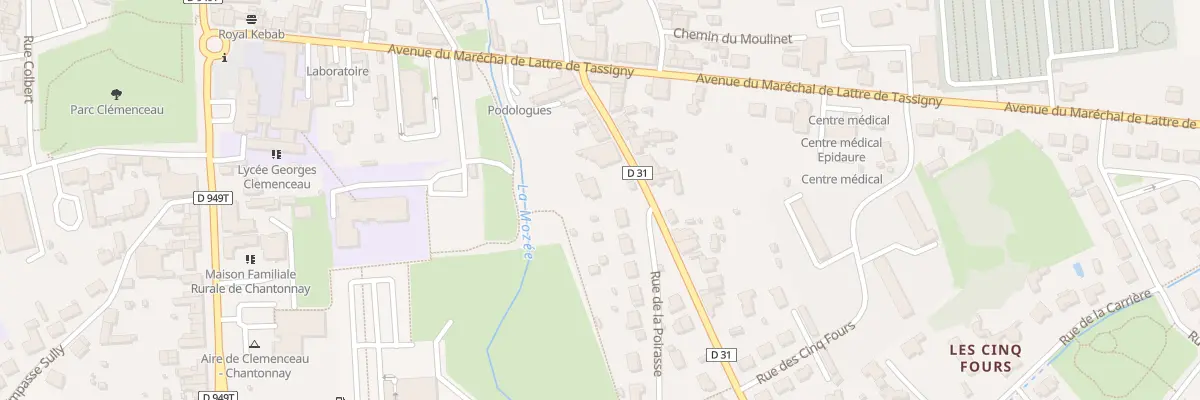 Plan du 12B Rue maurice morand à Chantonnay