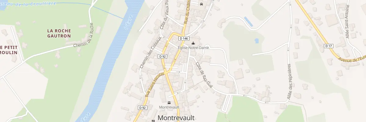 Plan du 2 Pl St Vincent à Montrevault-sur-Èvre
