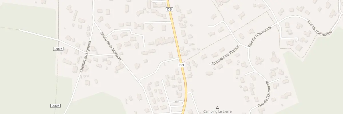 Plan du 30B Rte de Lacanau à Carcans