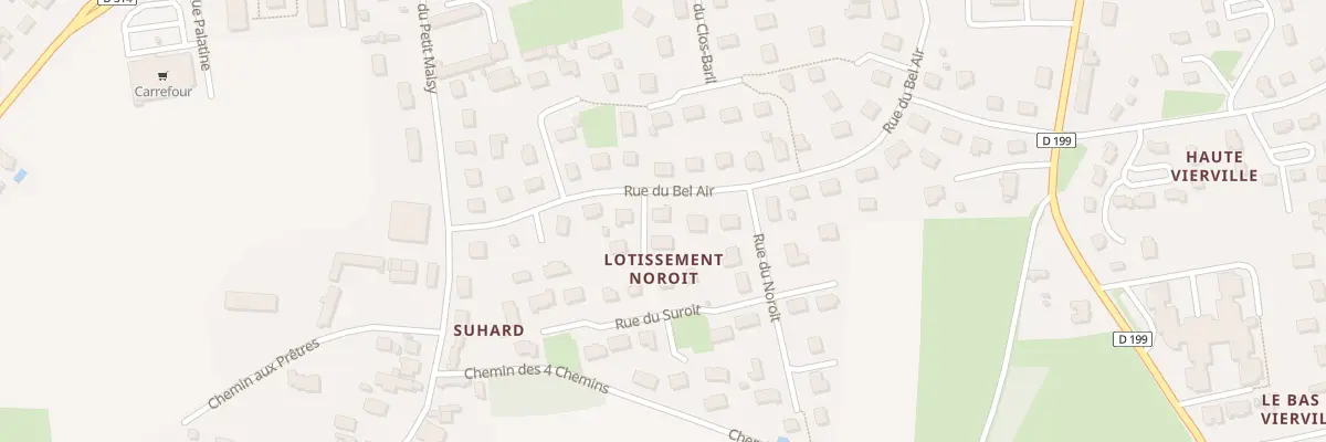 Plan du 12 Rue du Bel Air à Grandcamp-Maisy
