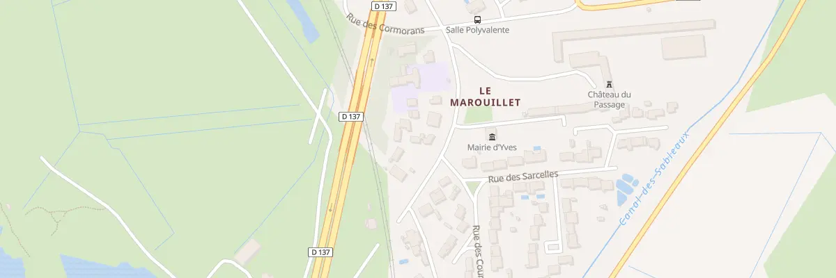 Plan du 16D Rue des Mouettes à Yves