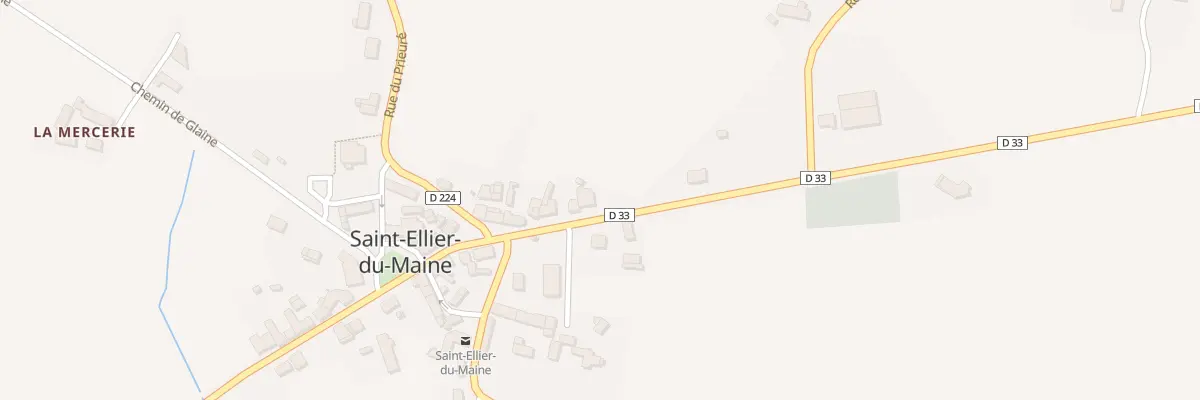 Plan du 5 Rue du Maine à Saint-Ellier-du-Maine