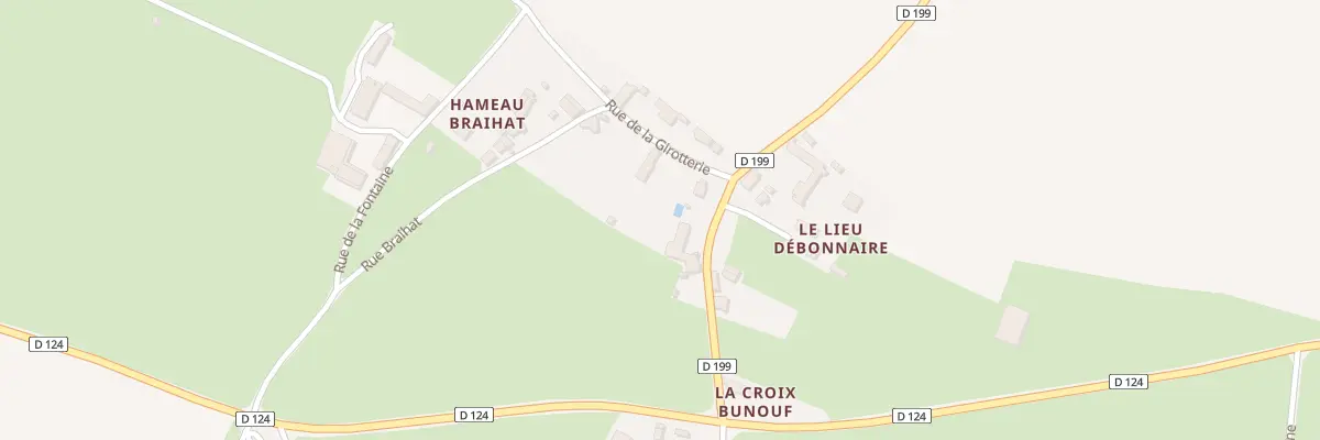 Plan du 5024 Le Hameau Braihat à Saint-Germain-du-Pert