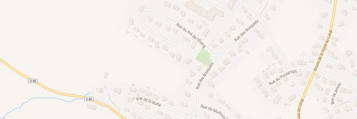 Plan du 3 Rue de la Crête de Haut à Condé-sur-Vire