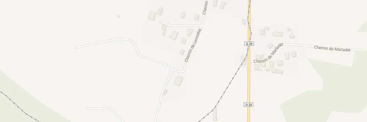 Plan du 80 Che de Lemothe à Saint-Pandelon