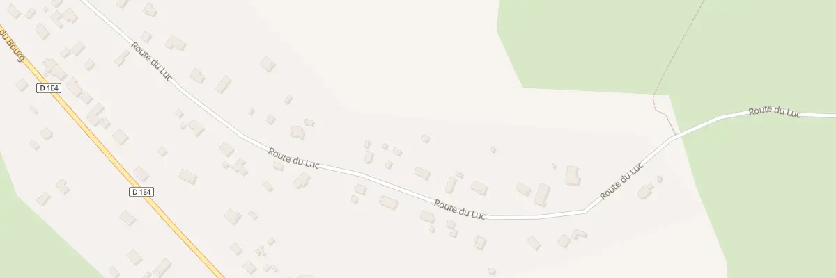 Plan du 47 Rte du Luc à Talais