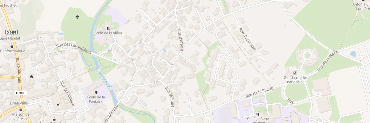 Plan du 24 Rue d’alsace à Chantonnay