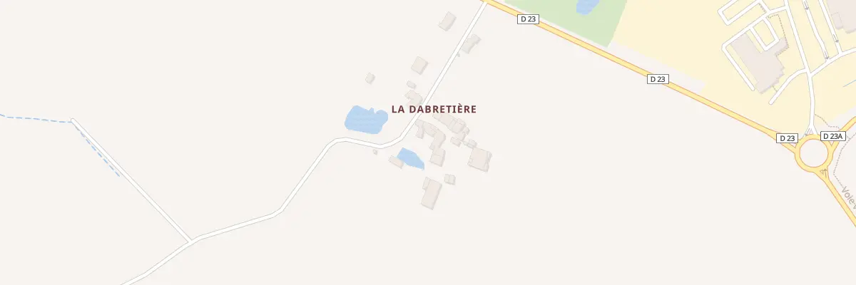 Plan du 12 La Dabretière aux Herbiers