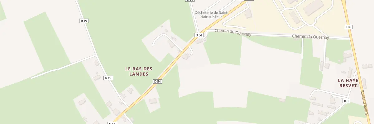 Plan du 439 Rte du Bois des Vignots à Saint-Clair-sur-l’Elle