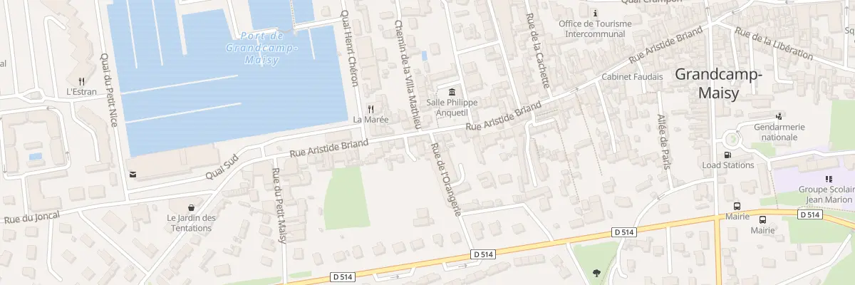 Plan du 111 Rue Aristide Briand à Grandcamp-Maisy