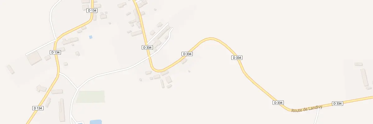 Plan du 110 Rte de Landivy à Savigny-le-Vieux