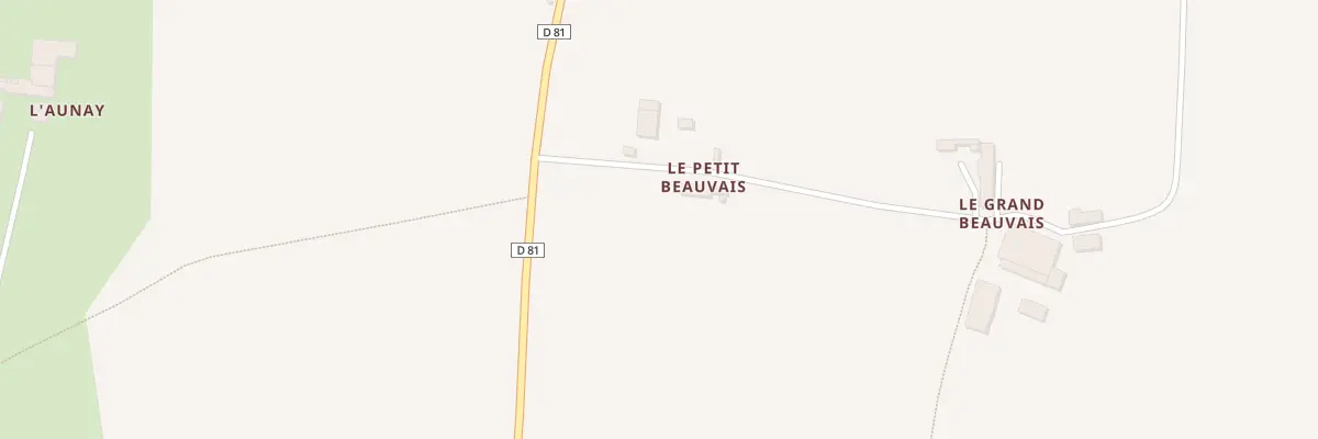 Plan du 5078 Le Petit Beauvais à Challain-la-Potherie