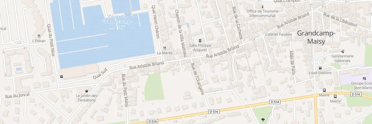 Plan du 113 Rue Aristide Briand à Grandcamp-Maisy