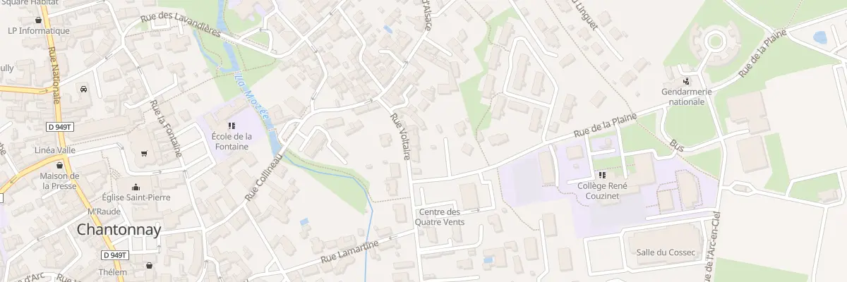 Plan du 27 Rue voltaire à Chantonnay