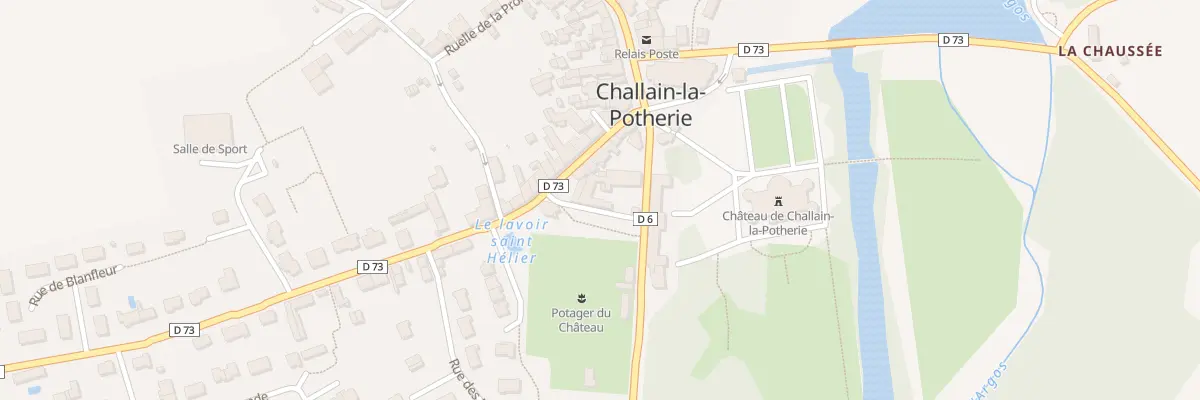 Plan du 5 Rte de Candé à Challain-la-Potherie