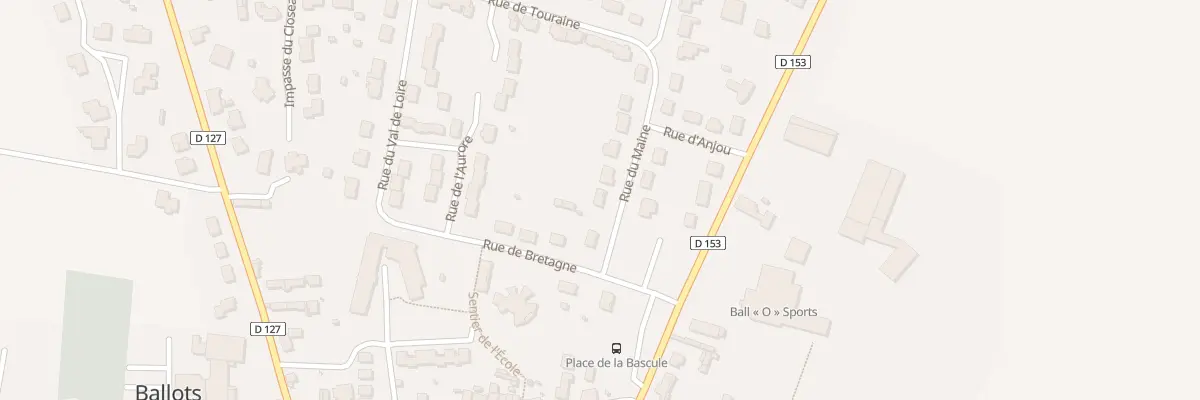 Plan du 3 Rue du Maine à Ballots