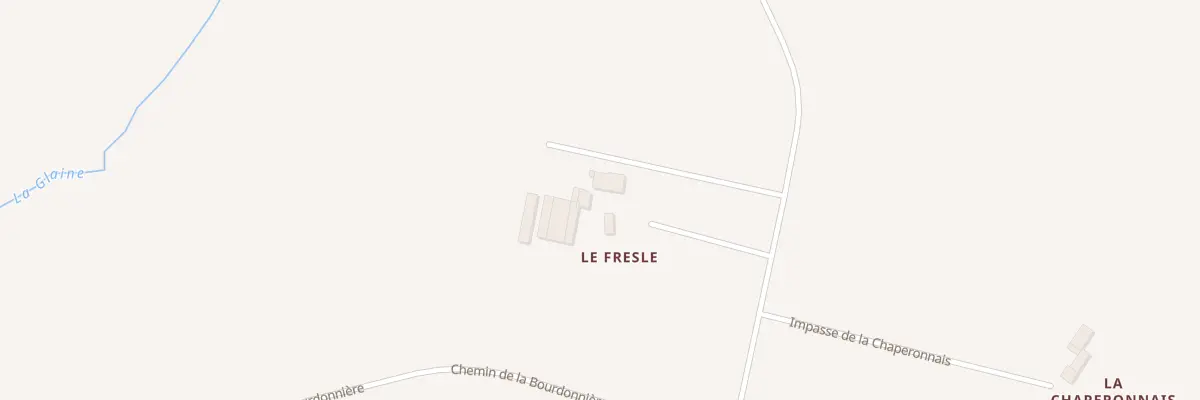 Plan du 2 La Fresle à Saint-Ellier-du-Maine