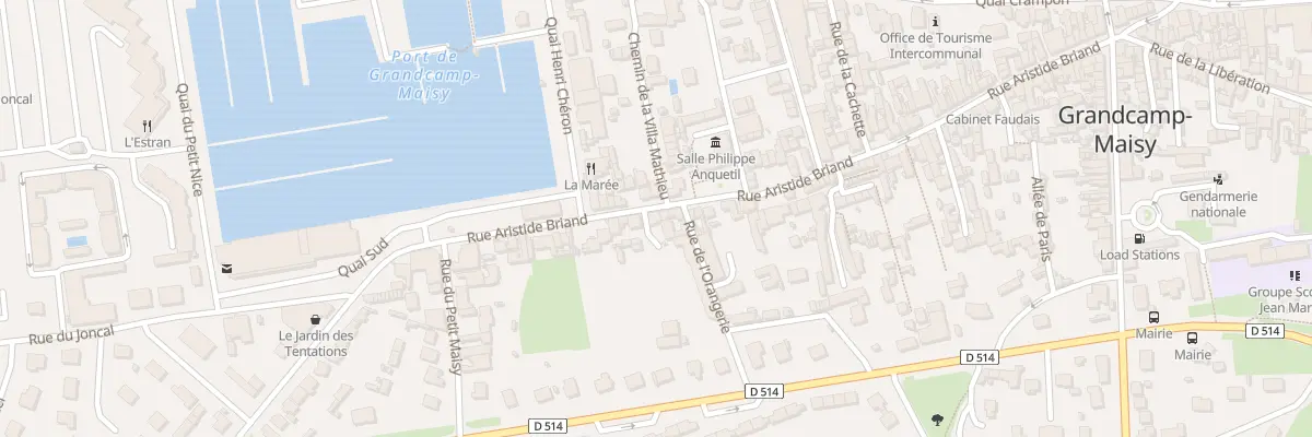 Plan du 115 Rue Aristide Briand à Grandcamp-Maisy