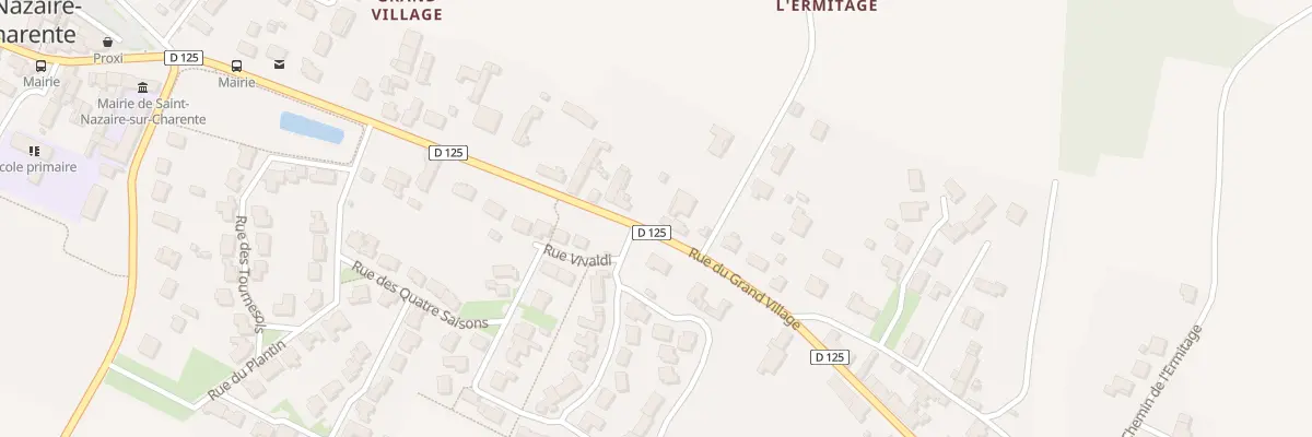 Plan du 39 Rue du Grand Village à Saint-Nazaire-sur-Charente