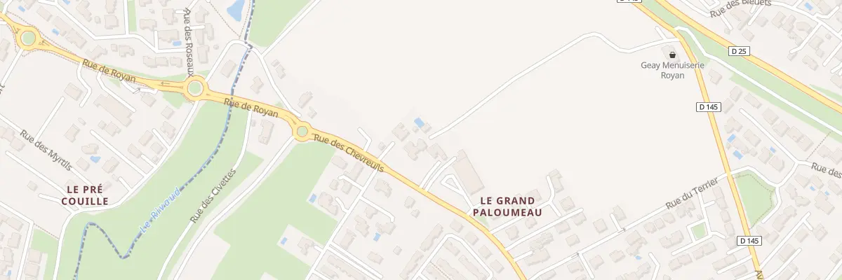 Plan du 75 Rue des Chevreuils à Royan