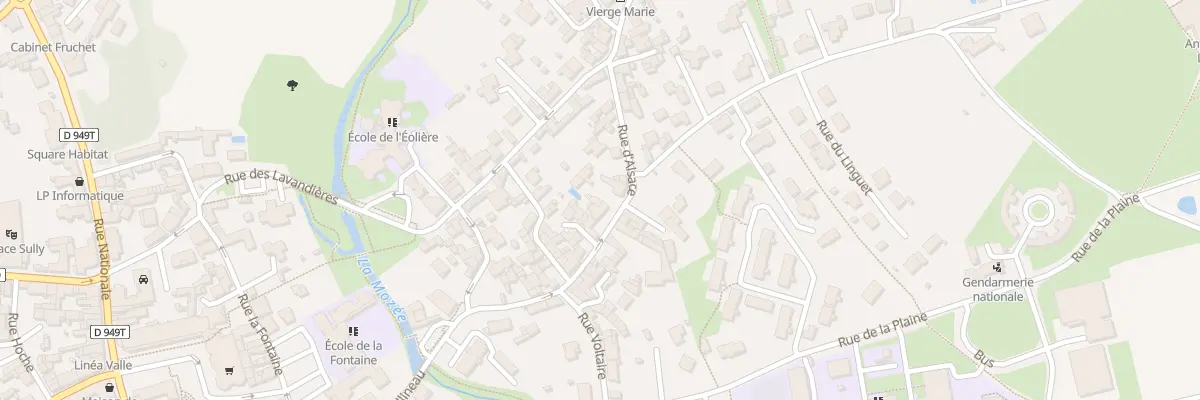 Plan du 31 Rue d’alsace à Chantonnay