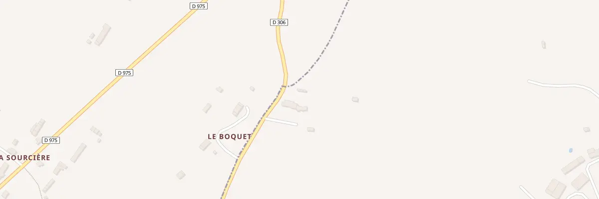 Plan du 43 Che du Bosquet à Sainte-Marie-Outre-l’Eau