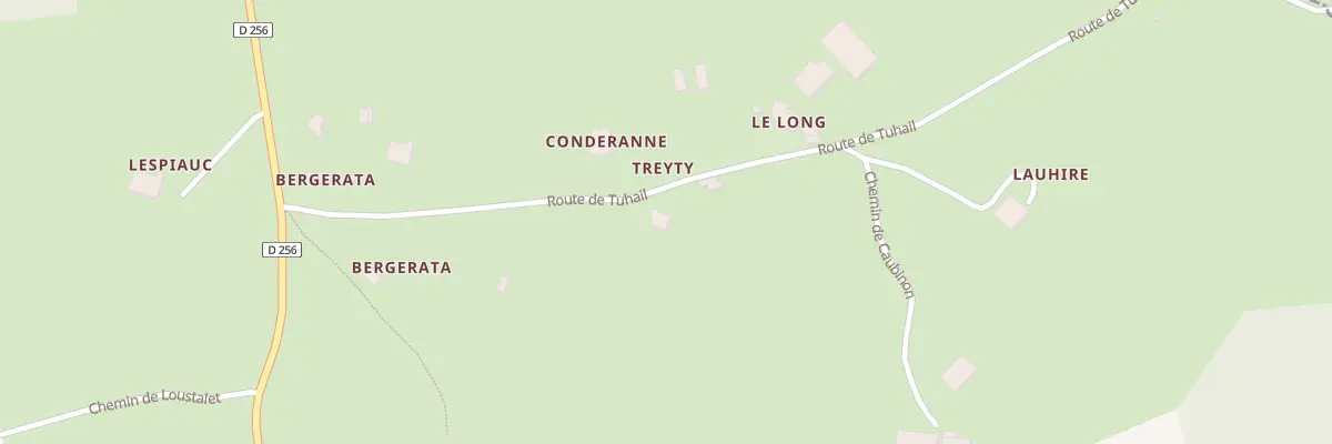 Plan du 310 Rte du Tuhail à Arancou