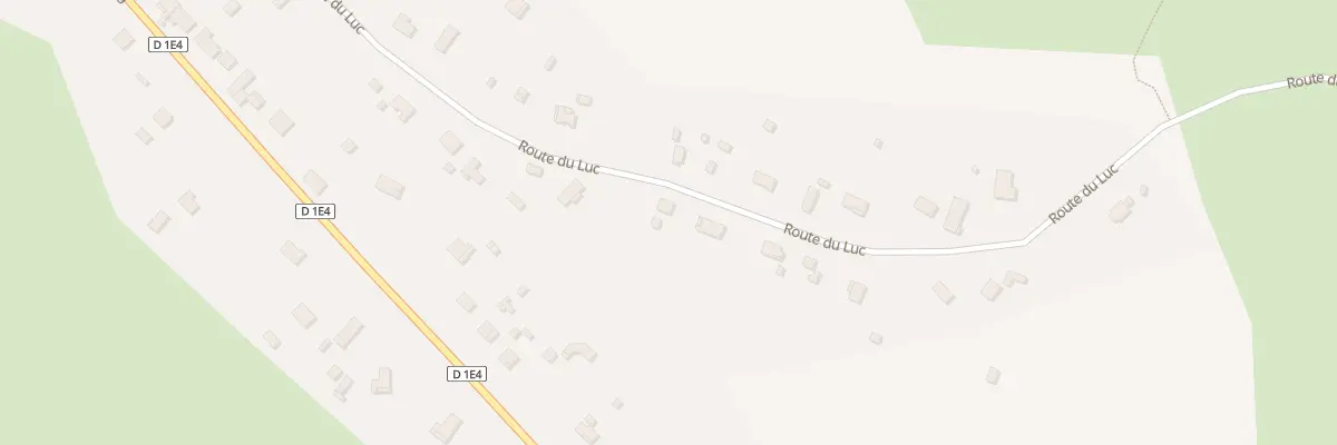 Plan du 42 Rte du Luc à Talais