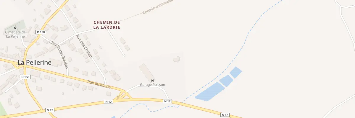 Plan du 5168 Le Bourg à La Pellerine
