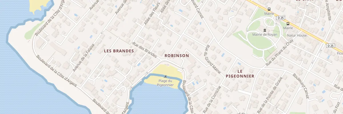 Plan du 49 Bd de Cote d’Argent à Royan