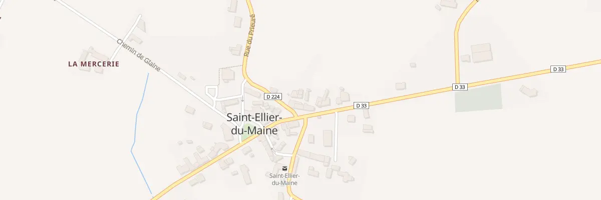 Plan du 4 Pl de la Mairie à Saint-Ellier-du-Maine
