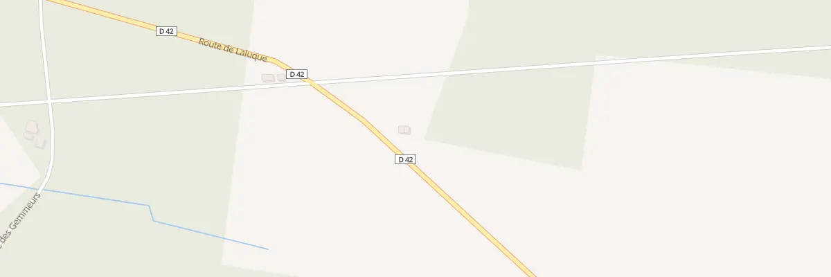 Plan du 2211 Rte de Laluque à Taller