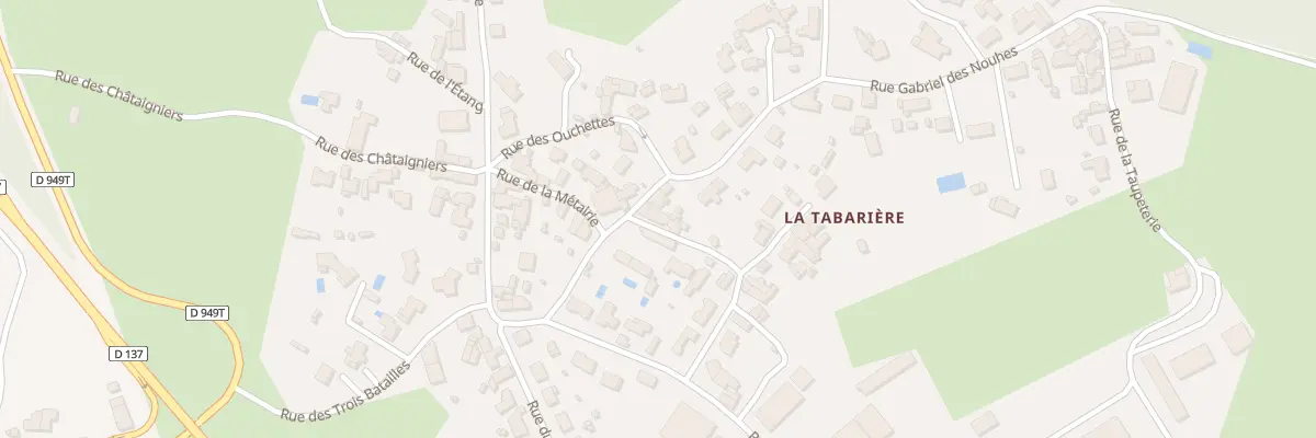 Plan du 1 Rue du grand verger à Chantonnay