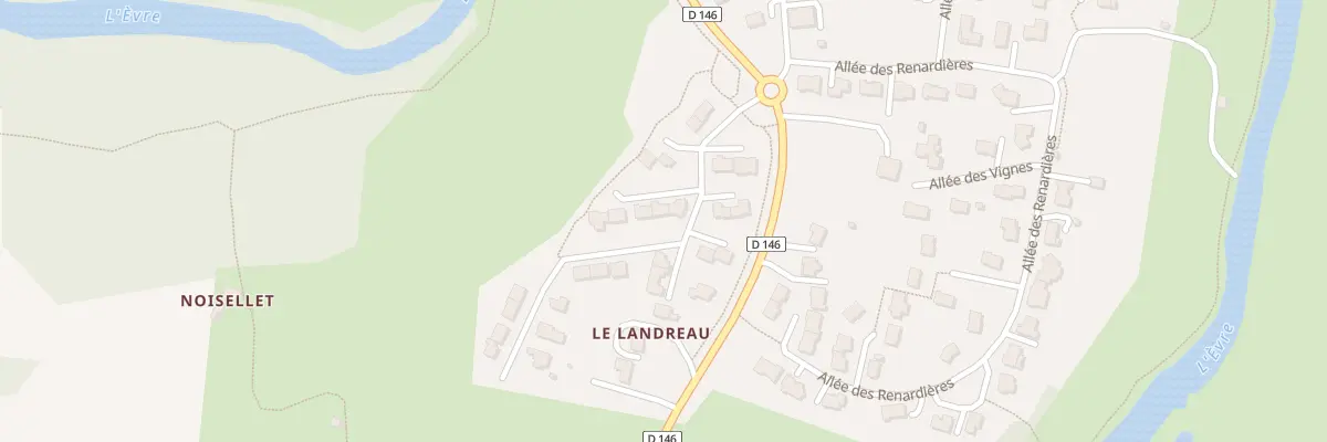 Plan du 7 All des Colombes à Montrevault-sur-Èvre